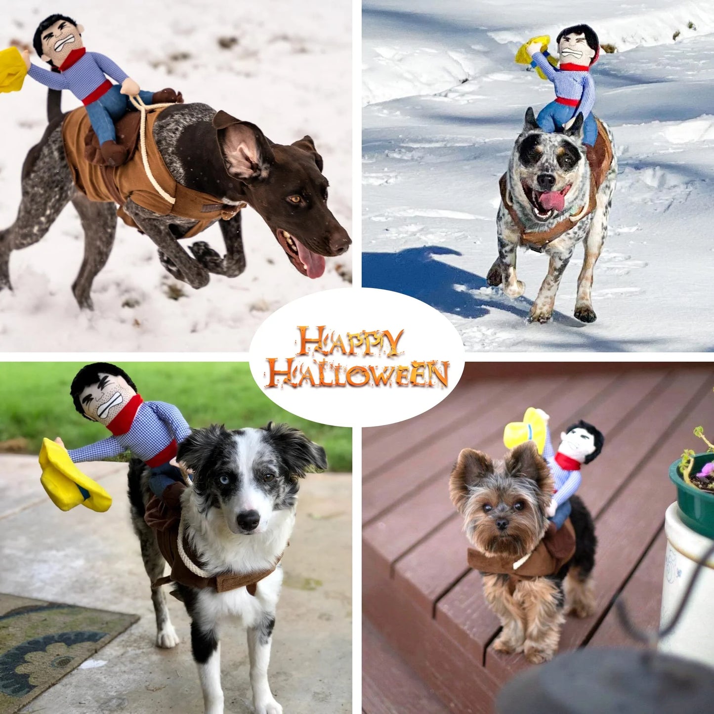 Dog Cowboy Halloween Costume