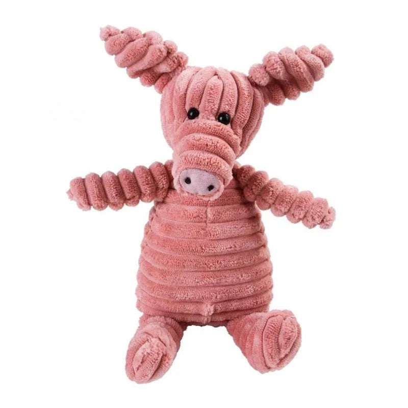 Plush Dog Chew Toys for Small and Large Dogs