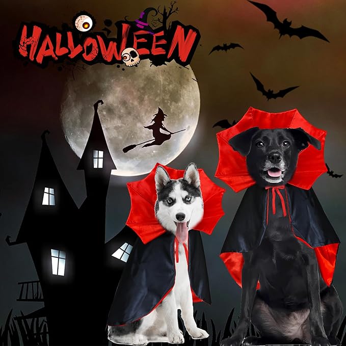 Vampire Dog Halloween Costume