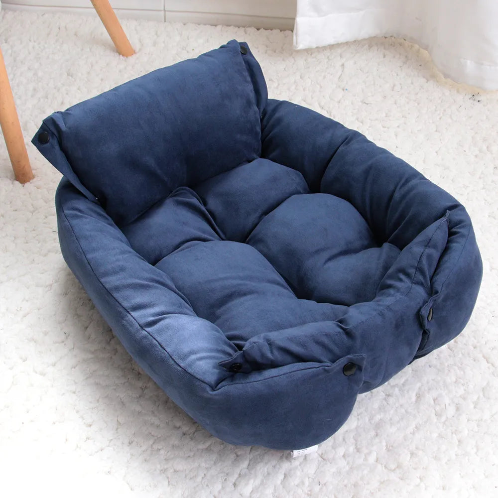 3-in-1 Cozy Multifunction Dog Bed