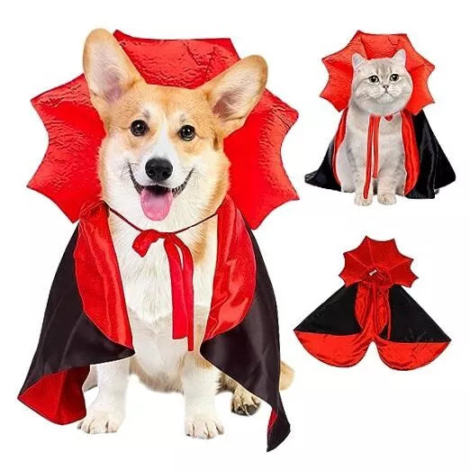 Vampire Dog Halloween Costume