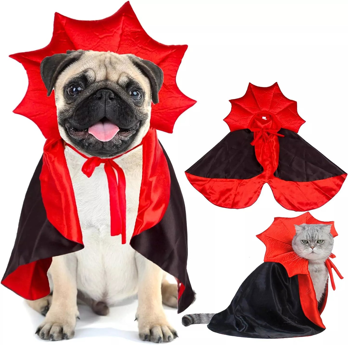 Vampire Dog Halloween Costume