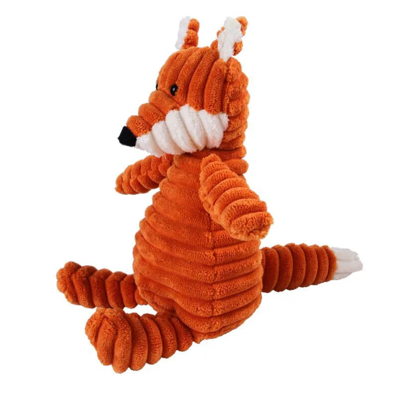 Plush Dog Chew Toys for Small and Large Dogs