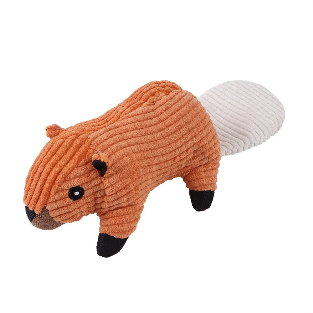 Plush Dog Chew Toys for Small and Large Dogs