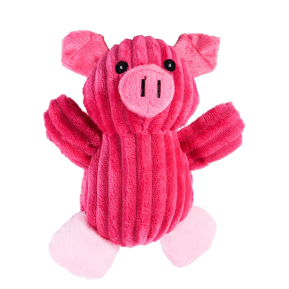 Plush Dog Chew Toys for Small and Large Dogs