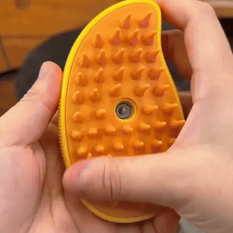 Steamy Cat Grooming Brush