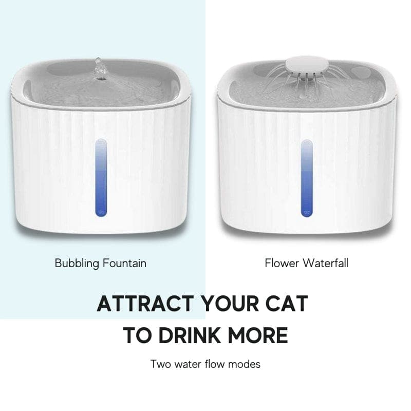 Automatic LED Filtered Cat Water Fountain