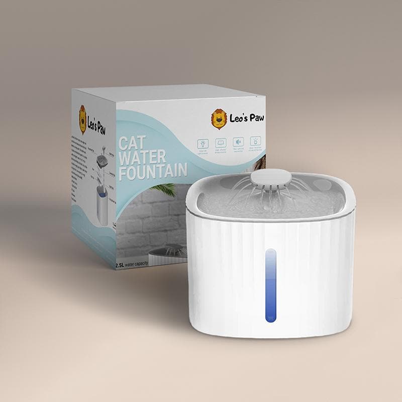 Automatic LED Filtered Cat Water Fountain