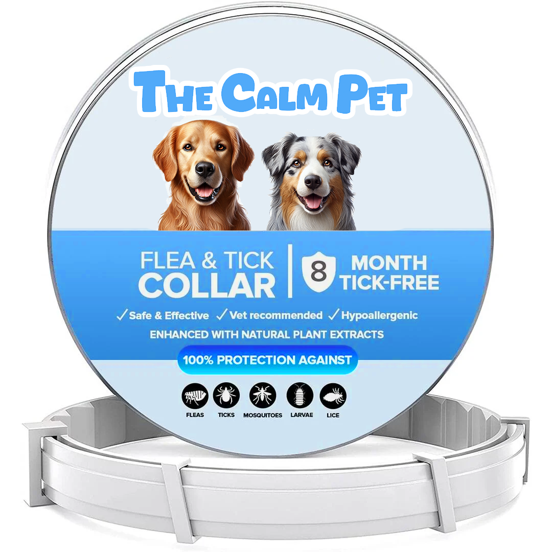 Dog AntiTickCollar - Long-lasting Flea & Tick Repellent | 8 Months Protection