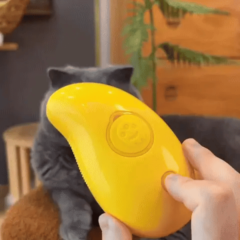 Steamy Cat Grooming Brush