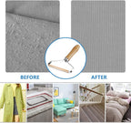 before after result of Instant pet hair remover