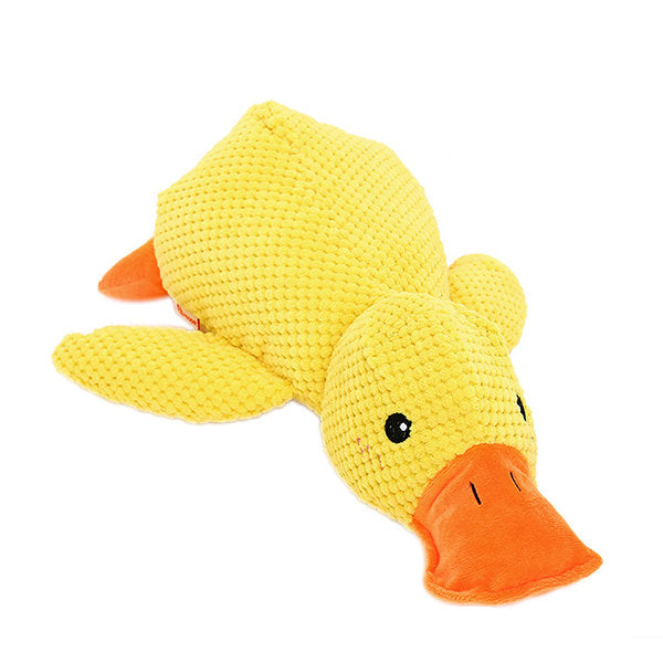 Calming Durable Duck Dog Toy, Heavy Chewing & Bite Resistant Toy For