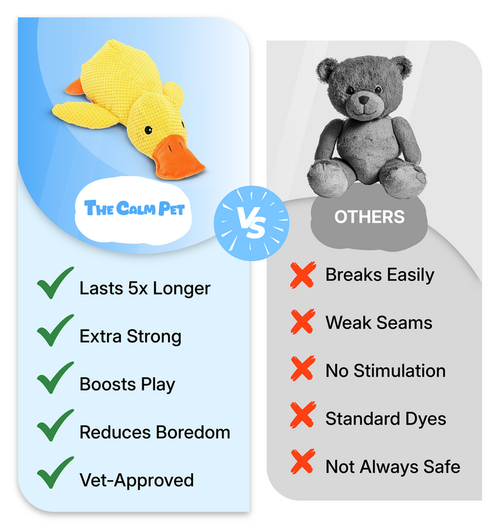 Durable Duck Chew Toy for High Energy Dogs