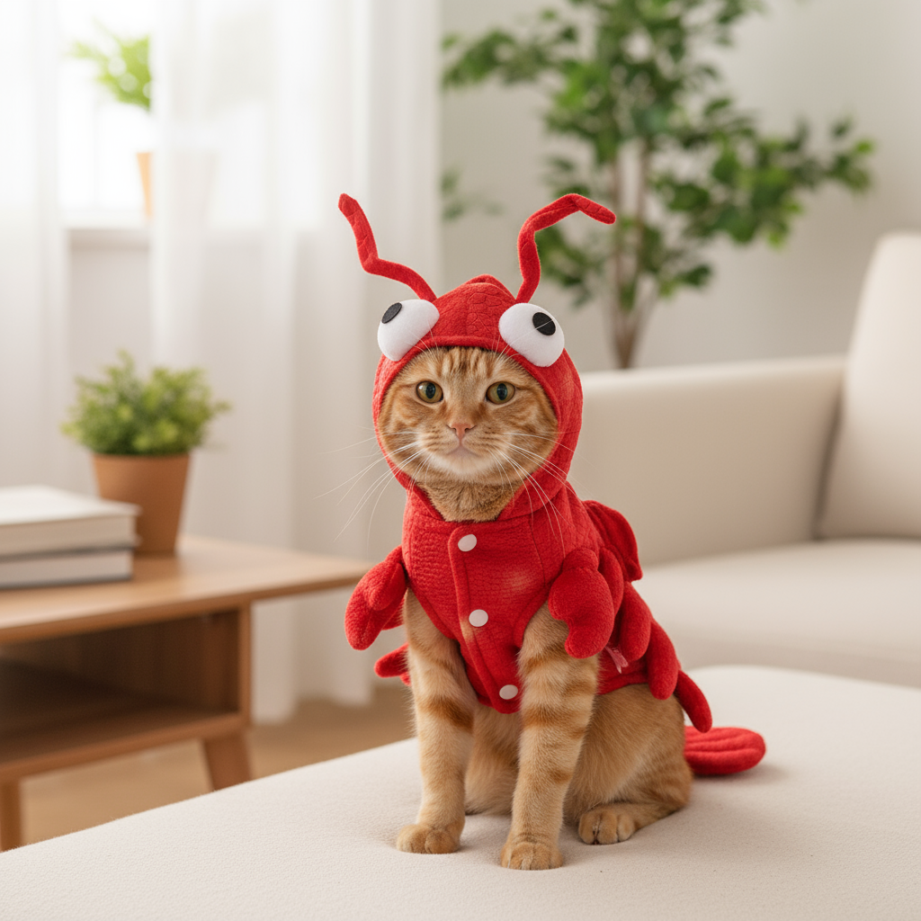 Lobster Cat Costume
