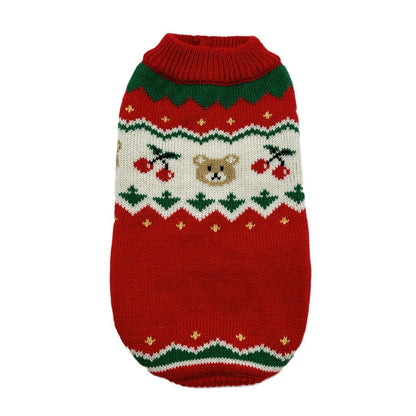 Christmas Dog Sweater - Warm Winter Pet Pullover