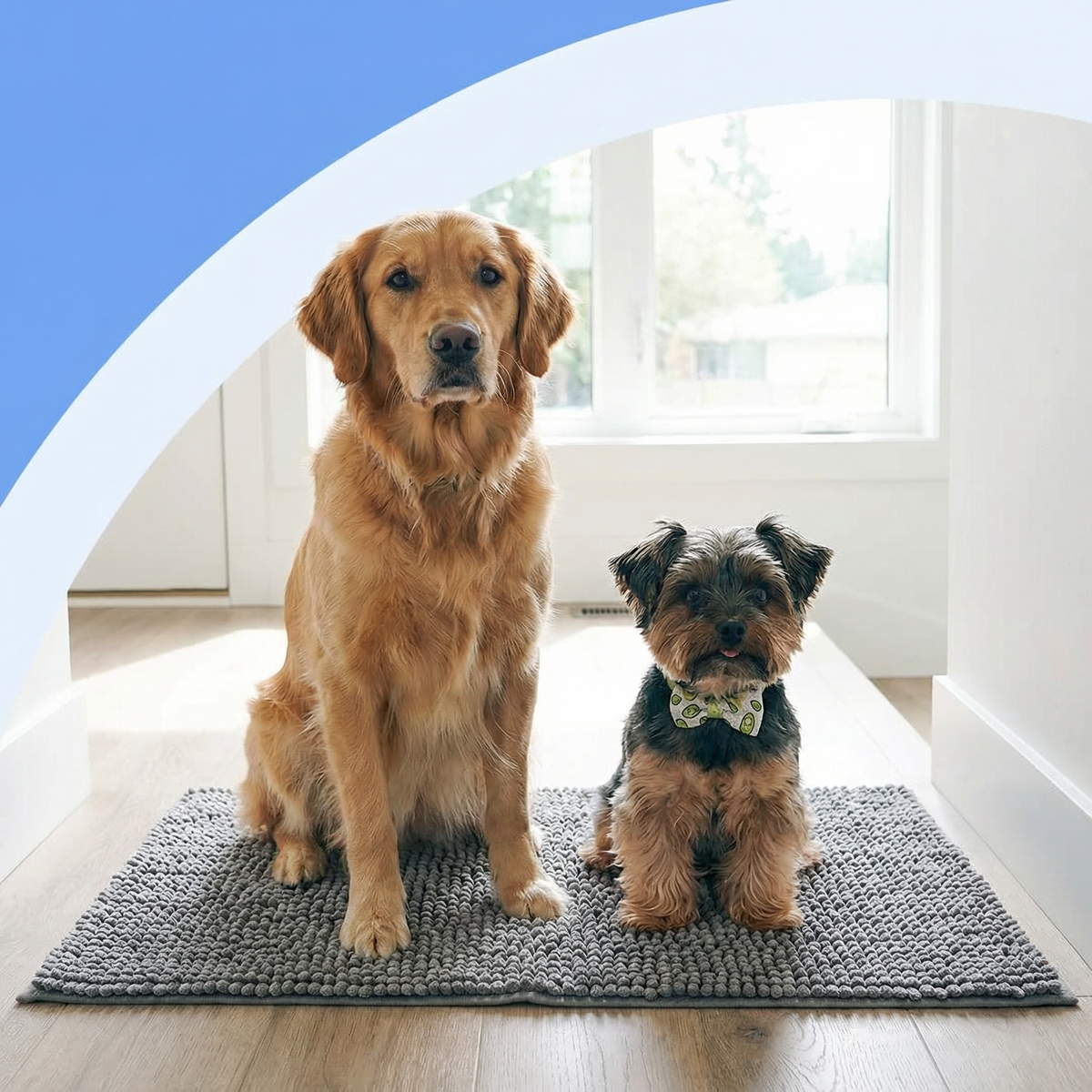 Messy Paws Mat with PawSorb Technology