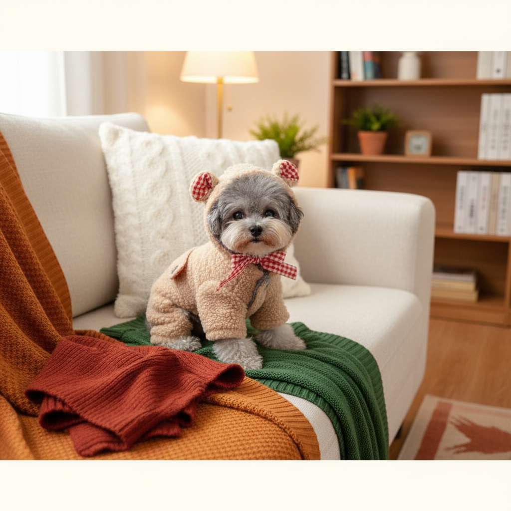 Walking Teddy Bear Dog Costume