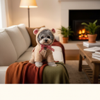Walking Teddy Bear Dog Costume