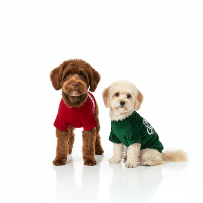 Dog Christmas Pajamas - Soft & Stretchy Holiday Pet Outfit for Winter and Fall