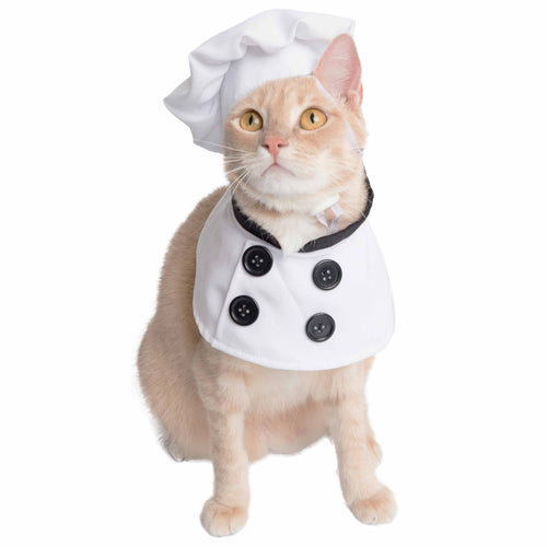 Top Chef Uniform Cat Costume