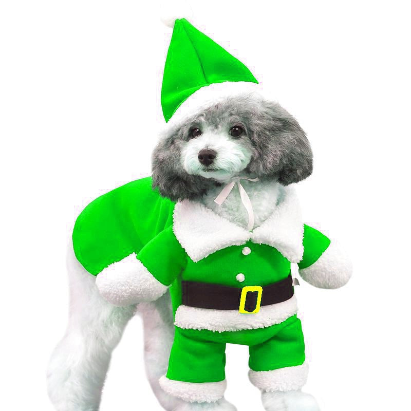 Christmas Santa Claus Pet Costume