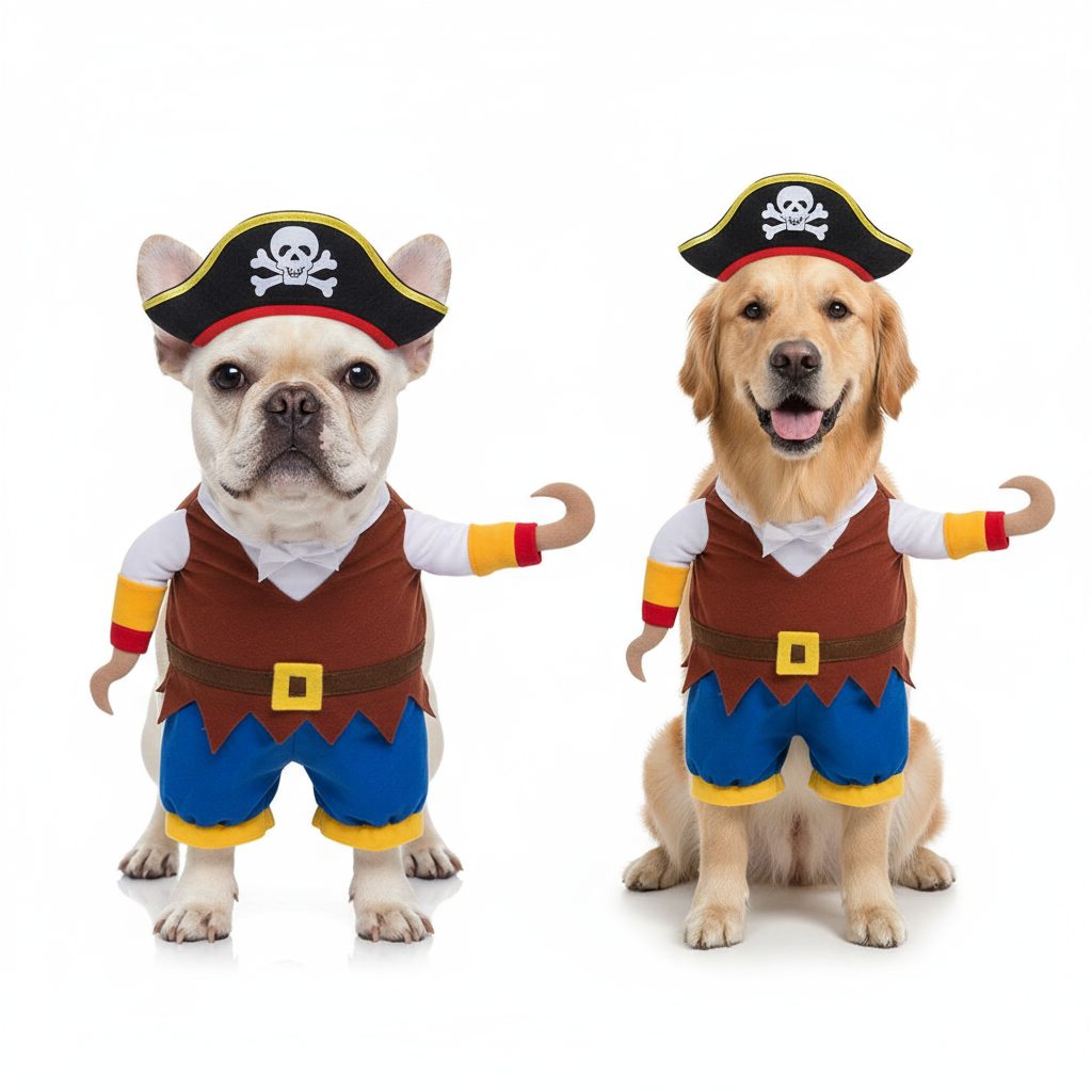Pirate Dog Costume