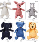 Plush Dog Chew Toys for Small and Large Dogs