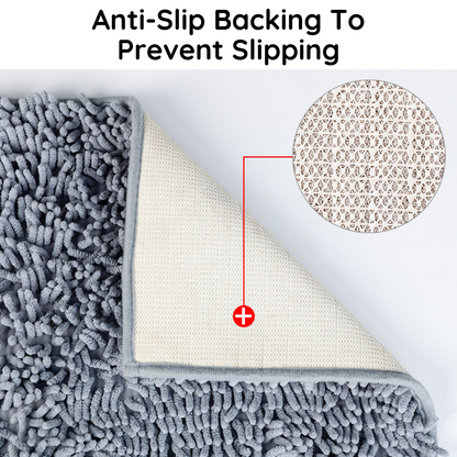 Pet Muddy Paw Doormat Quick Dry Non-Slip Mud Mat