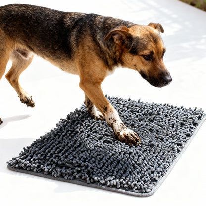Pet Muddy Paw Doormat Quick Dry Non-Slip Mud Mat