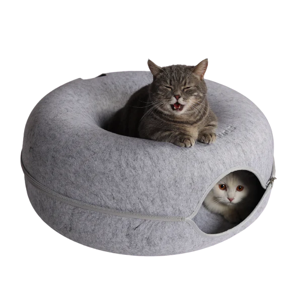 The Original Cat Peekaboo Cave Tunnel Bed