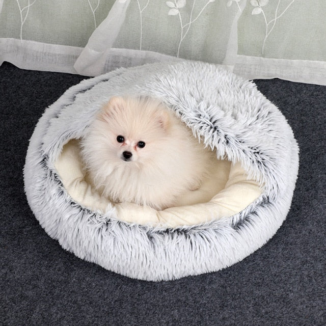 Cozy Cave Bed for Cats and Small Dogs