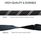 comparision of reflective dog leashes 